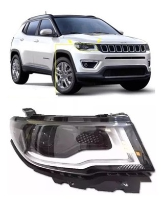 FARO FARO EUROPA DERECHA JEEP COMPASS 2017 17-  