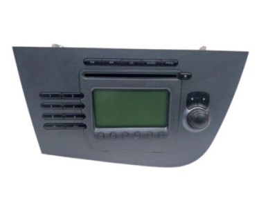 Seat leon 1p 2005 панель / радиопроигрыватель cd/dvd/gps фото №1