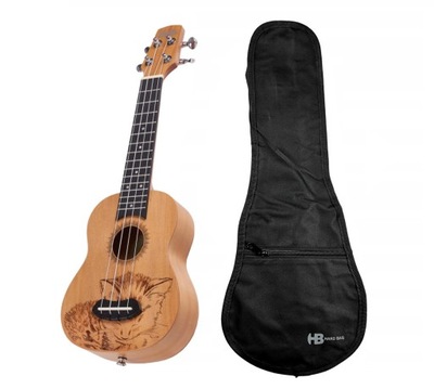 Laila UFG-2111 C CAT Ukulele Sopranowe POKROWIEC