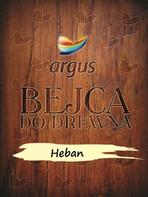 Bejca farba do drewna papieru HEBAN HEBANOWA