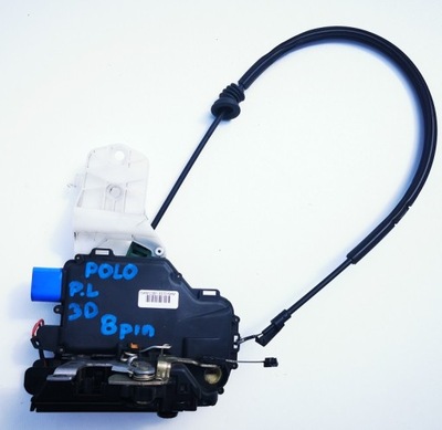 Polo fabia замок двері передній лівий 3b1837015am фото №1