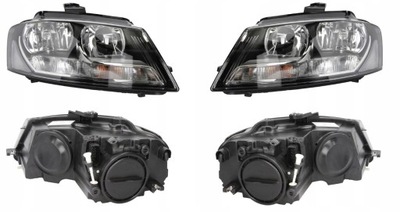 Фара лампа audi a3 8p 08-12 l+p tyc фото №1