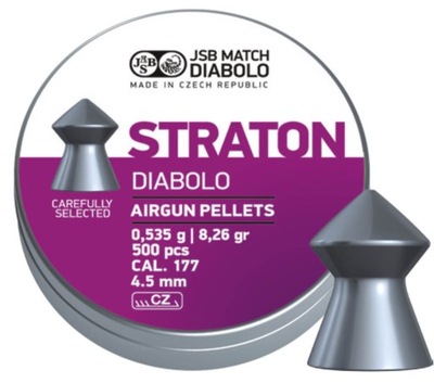 Śrut JSB Straton Diabolo Ostry 4,5 mm 500 szt.