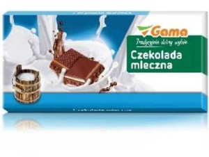 Czekolada mleczna 90 g Gama