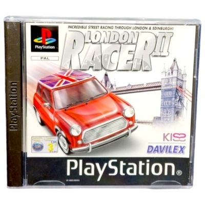 London Racer 2 PSX Sony PlayStation PS1 PS2 #1 gra retro wyścigi samochody