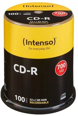 Płyta CD Intenso CD-R 700 MB 100 szt 58A-88