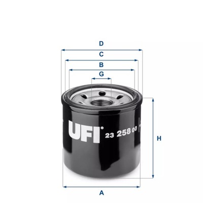 FILTRAS ALYVOS UFI 23.258.00 