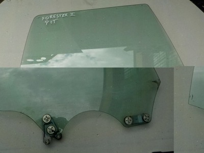 Стекло правый задняя subaru forester ii 2007r фото №1