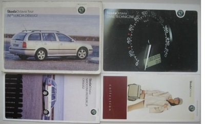 SKODA OCTAVIA I 2000-2004 POLSKA LIBRO MANTENIMIENTO  