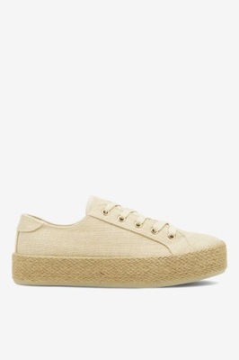 DeeZee Espadryl WSK1576-01 beżowy