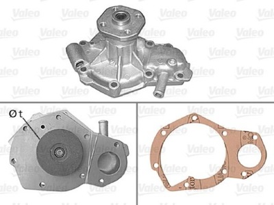 VALEO 506074 НАСОС ВОДЫ, ОХЛАЖДЕНИЕ ДВИГАТЕЛЯ