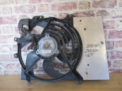 Вентилятор радиатора peugeot 208 gti 1.6 thp фото №1