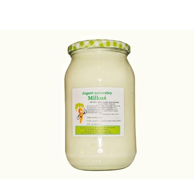 Jogurt naturalny probiotyczny Milkuś 900 ml