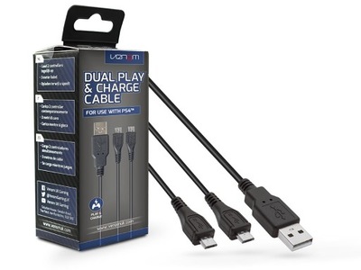 KABEL MICRO-USB 3M PODWÓJNY ŁADOWANIE PS4