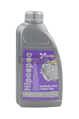 МАСЛО SPECOL 75W140 1L HIPOSPEC LS GL5 SYNTHETIC