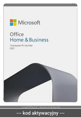 Microsoft Office 2021 wieczysta Home& Business