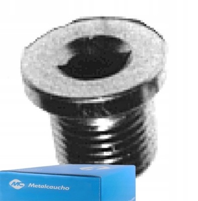 Metalcaucho 00667 кришка зливний оливи, піддон масляна фото №1