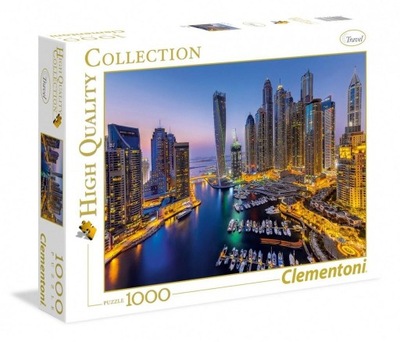 PUZZLE 1000 DUBAJ, CLEMENTONI