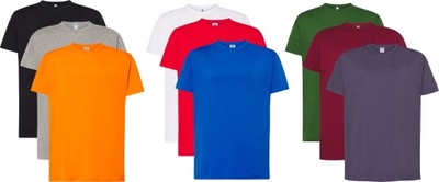 Zestaw 3 koszulek bawełnianych różne kolory 4XL