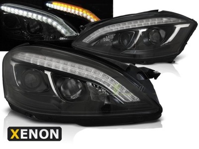 Лампи передні ксенон mercedes w221 05-09r led фото №1