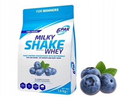 6PAK MILKY SHAKE WHEY 1800g