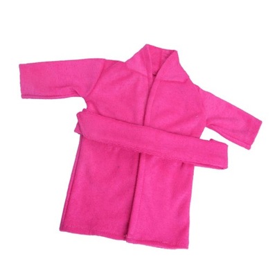 Różowa piżama szlafrok