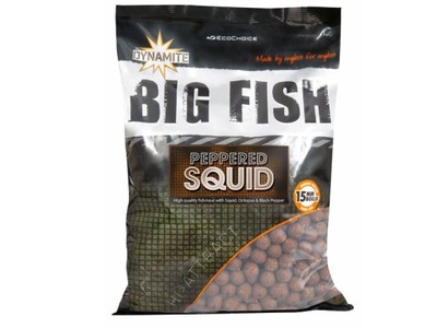 Dynamite Baits Peppered Squid Boilie 20mm 1,8kg