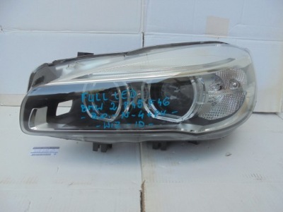 Full led лівий лампа ліва фара bmw 2 f45 f46 7391401-05 europa slask фото №1