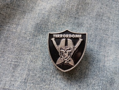 TERRORDOME thrash metal pin metalowy przypinka