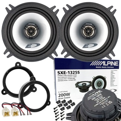 ALPINE SPEAKERS AUTOMOTIVE DISTANCE FOR RENAULT MEGANE 3 WIND FRONT REAR  