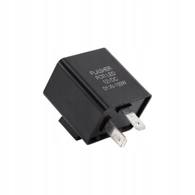 PRZERYWACZ KIERUNKOWSKAZÓW MIGACZY LED LEDOWYCH PRZEKAŹNIK 2 PIN 12V