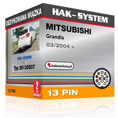 DEDYKOWANA JUEGO DE CABLES MITSUBISHI GRANDIS 03/2004+ 13-P  