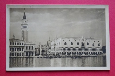 WENECJA, Venezia, Włochy #E1676# pałac