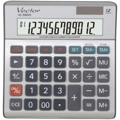 Kalkulator biurowy Vector VC-500VII