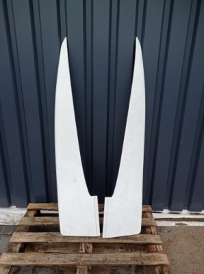 Ліва права вітровик renault range t накладка спойлер фото №1