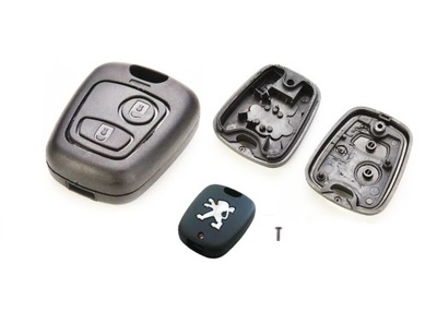 Корпус pilot ключ do peugeot partner 306 307sw + logo фото №1