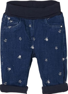 s.Oliver Spodnie jeansowe ocieplane roz 62 cm