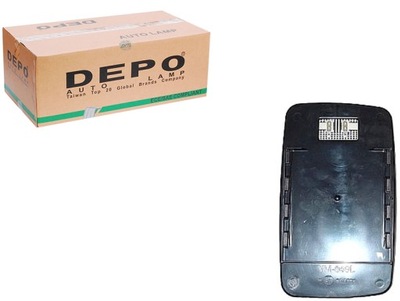 Скло дзеркало le mercedes sprinter vw lt depo фото №1