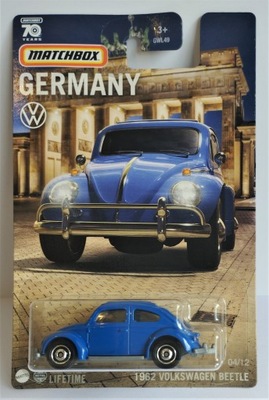 Matchbox 1962 Volkswagen Beetle 04/12 Germany