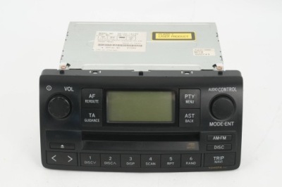 Радио cd toyota corolla e120 86120-1a180 фото №1