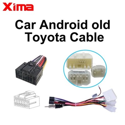 XIMA 2 DIN ANDROID RADIO DE AUTOMÓVIL CABLE PARA TOYOTA SUZUKI BUICK  