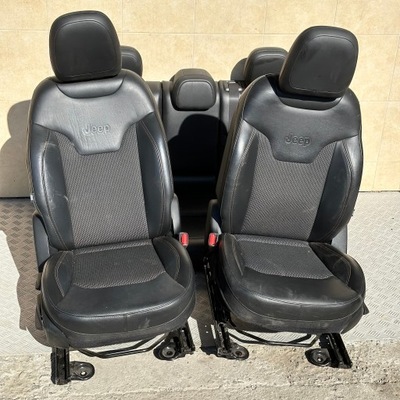 Сидіння заднє сидіння напівшкіра jeep compass ii 2018 rok фото №1