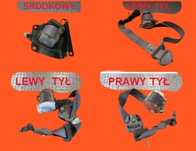 Sequoia 2003 pas безпеки задня 2 ряд фото №1