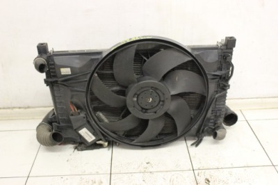 Радіатор + вентилятор mercedes c w203 1.8 b t фото №1