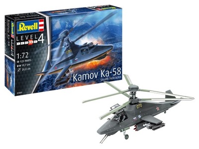 Kamov Ka-58 Stealth Helicopter Revell 03889 skala 1/72