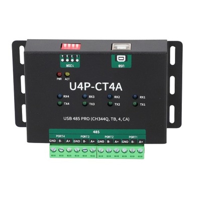 USB do 4 Way dla adaptera konwertera RS485 Moduł portu szeregowego V2