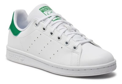 Adidas Buty Sportowe Młodzieżowe Sneakersy Stan Smith J białe 38 2/3 EU