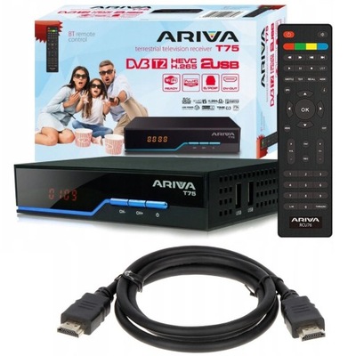 Tuner Odbiornik TV DVB-T2 Ferguson ARIVA T75