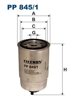 FILTRO COMBUSTIBLES  