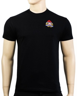 Koszulka t-shirt STRAŻ PSP logo czarna 3XL